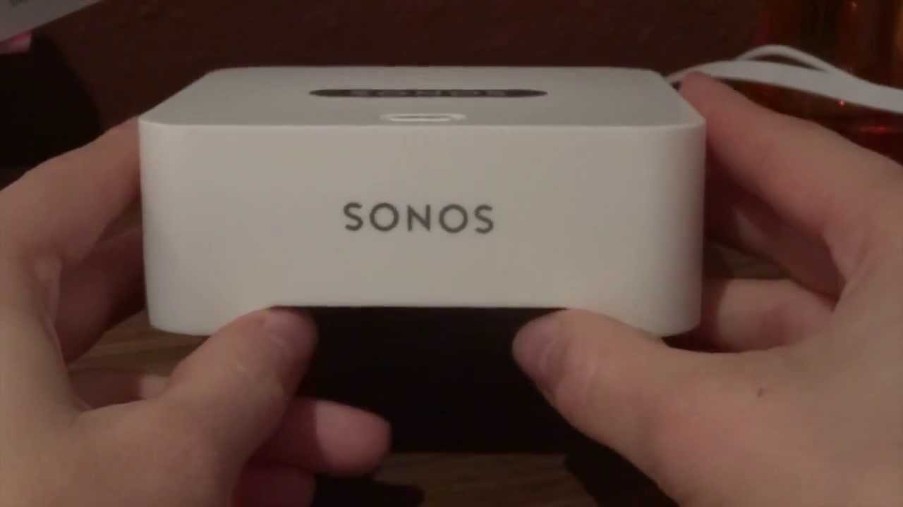 Sonos Bridge Set up - YouTube