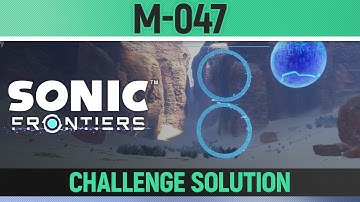Sonic Frontiers - M-047 - Challenge Puzzle Solution 🏆