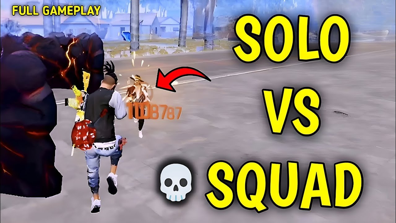 SOLO VS SQUAD Full Gameplay 💀 HANDCAM - YouTube