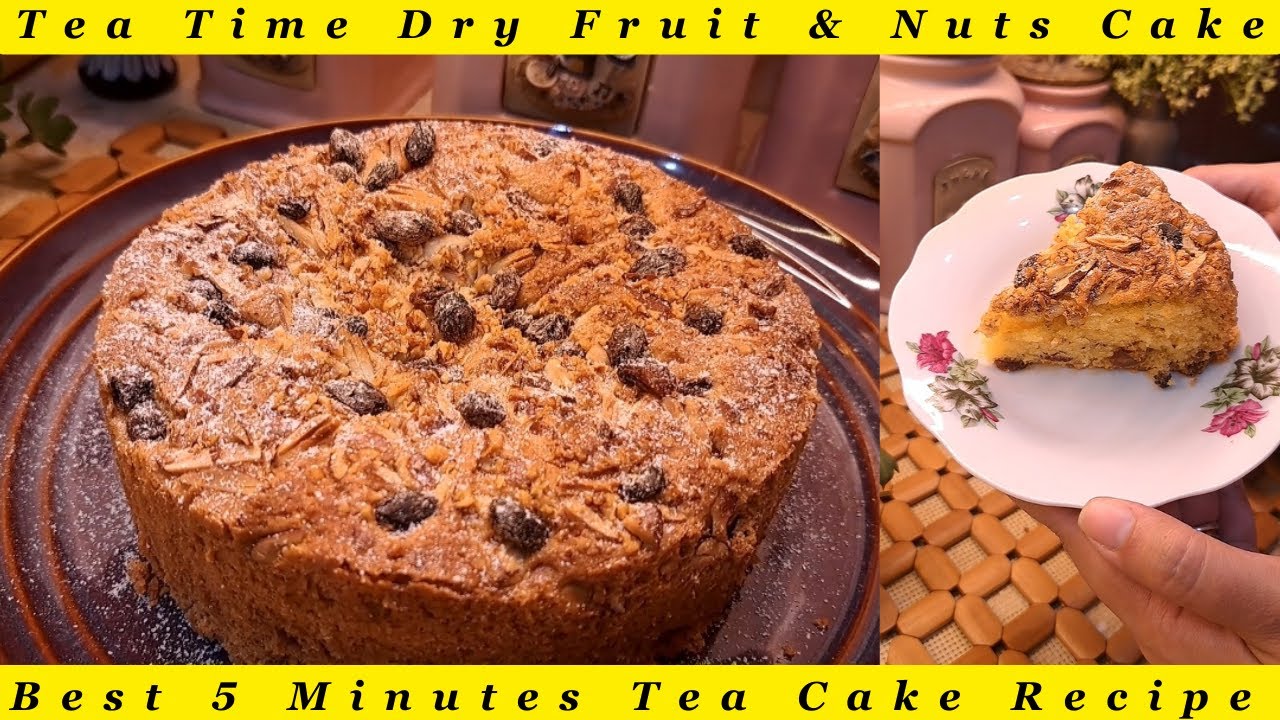 Tea Time Dry Fruit Cake || Dry Fruit Cake Recipe || 