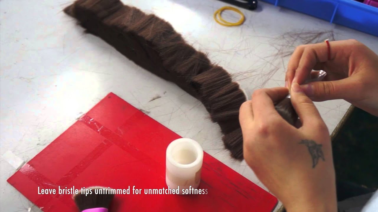 13rushes The making of animalfriendly brushes YouTube