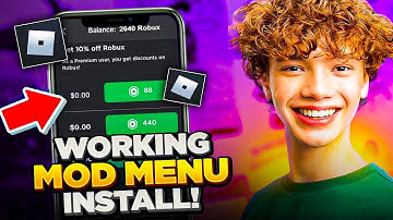 Download This ROBLOX MOD MENU on iOS Android in 2024 THE BEST 100% SAFE