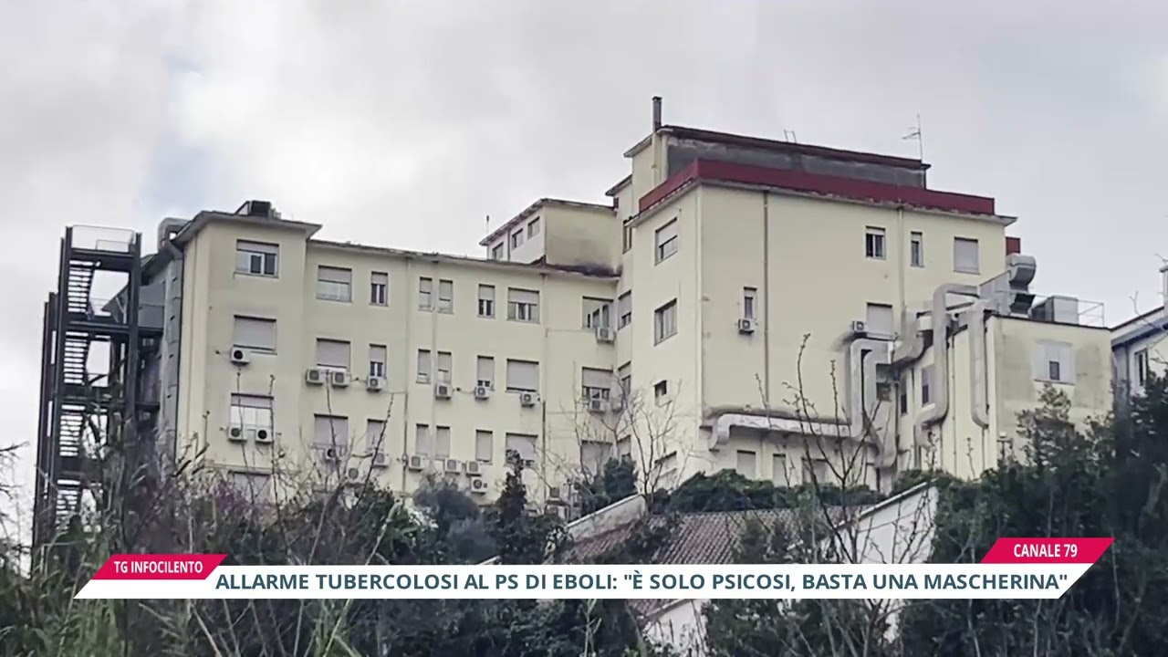 Eboli, sospetto caso di Tbc in ospedale: scattano i protocolli di sicurezza