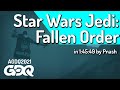 Star Wars Jedi: Fallen Order by Pnash in 1:45:49 - Awesome Games Done Quick 2021 Online