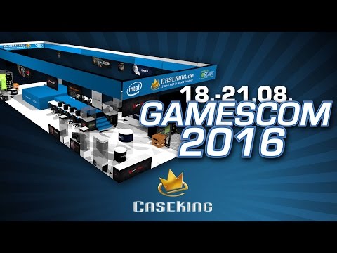 Caseking auf der gamescom 2016 - Let's rock the event like kings!