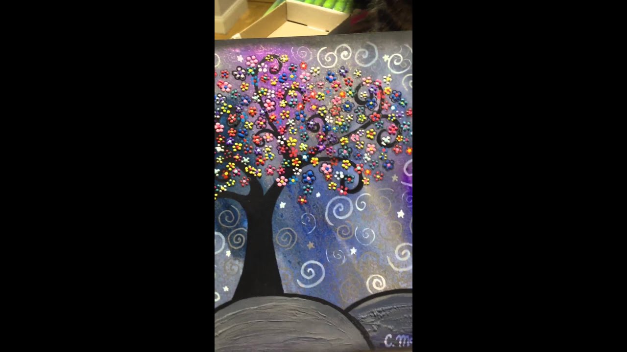 Árbol mixmedia art journal youtube