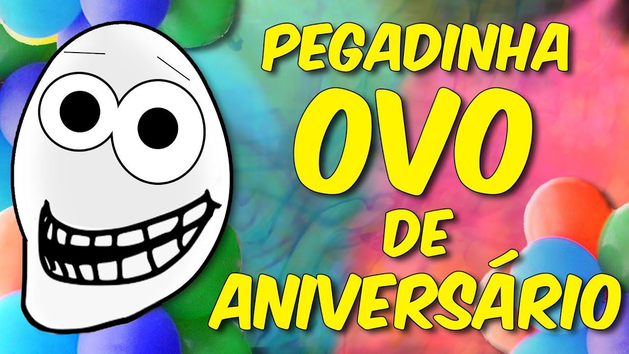 PEGADINHA de ovo de aniversário adivinhação dificil
