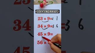 multiplication trick 💥💯🧠#foryou #maths #mathctober #mathstricks #multiplication #fypage #fypviral
