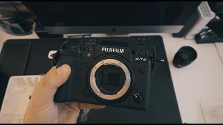 Unboxing FUJIFILM XT4