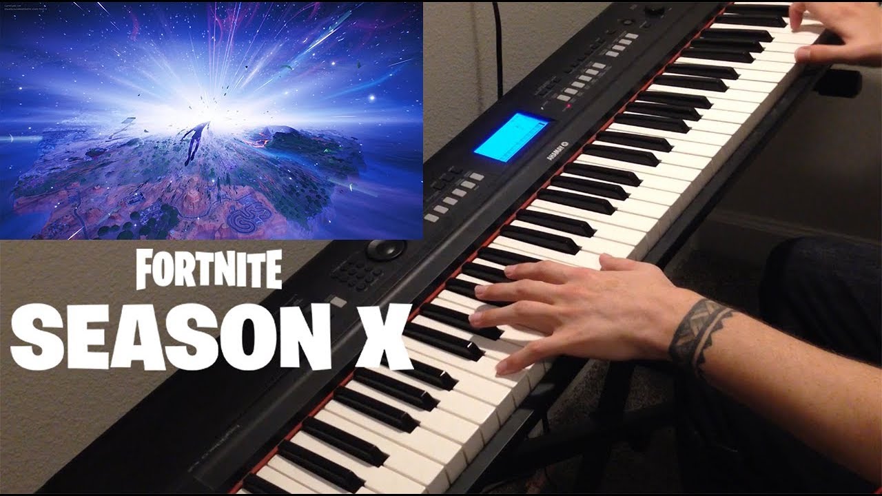 Fortnite - The End Event - Piano Cover - YouTube