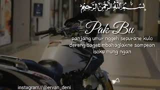 Story wa; ngapurane pak buk..