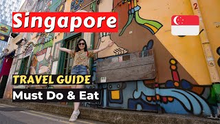 SINGAPORE TRAVEL GUIDE |  Things to DO - Vespa Tour, Gardens by The Bay, Chinatown by Nick and Helmi 105,310 views 1 year ago 13 minutes, 55 seconds