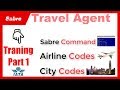 Online travel agent course part 1  learn city airport codes  sabre commands