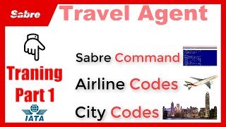 Online Travel Agent Course Part 1 | Learn City Airport Codes & Sabre Commands screenshot 2