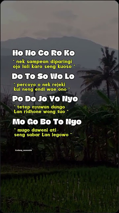 HO NO CO RO KO #shorts