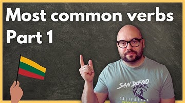 Top 50 most common Lithuanian Language verbs: Part 1