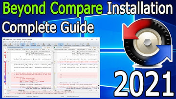 How to install Beyond Compare On Windows 10 [ 2021 Update ] Use of Beyond Compare! Complete Guide