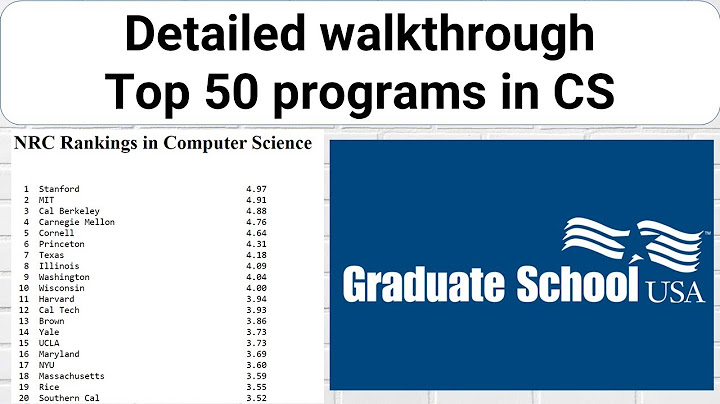 Top 30 universities in usa for computer science năm 2024