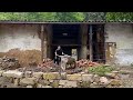 Full 120 days renovating an old house and garden abandoned for 38 years in rural