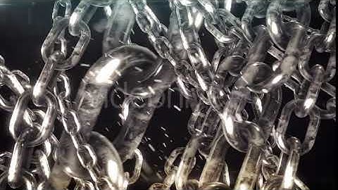 Shining Chain Loop Background
