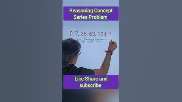 Reasoning Concept Series Problem #sscreasoningtricks #sscreasoning #reasoning #ssccgl #sscgd #ssc