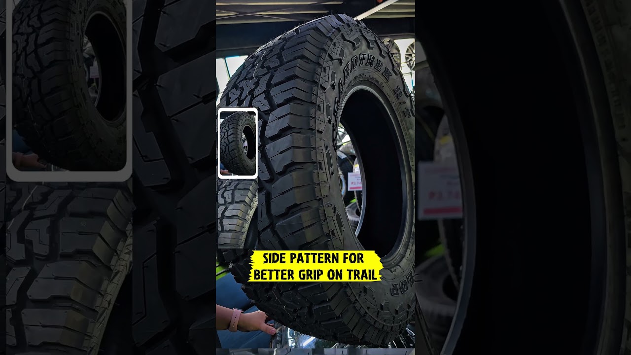 Eto na ang Dunlop Grandtrek R/T 01  ang napaka angas at performer na gulong on and off road!