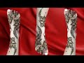 Simple Arabic Henna Design for kids foot | Pairon ki mehandi ka design | Beautiful henna design