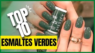 TOP 10 ESMALTES VERDES (TENDÊNCIA OUTONO/INVERNO)|Blog da Re Castori