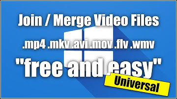 How To Join / Merge Any Video Files Together "free and easy" (2025)