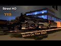 Street HO Norfolk Western Steam Engine move job (มอเตอร์ขับ ใช้งานไม่ได้)