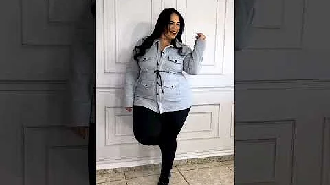 Curvy haul,plus size model,Fashion trends 2023,curvy women