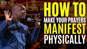 IF YOU WANT YOUR PRAYERS IN THE SPIRIT REALM TO MANIFEST PHYSICALLY DO THIS | APOSTLE JOSHUA SELMAN