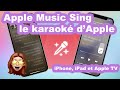 Tuto ios 162 et apple music sing  chantez avec le karaok dapple 