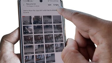 how to delete recycle bin in samsung