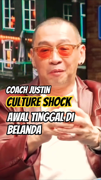 Coach Justin: Experienced culture shock when he first lived in the Netherlands