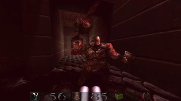 Retro Remix Playthrough Quake, Episode 3: The Netherworld. HD Graphics! Hard Diff w/ Music!