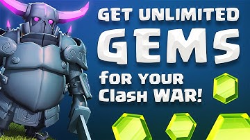 UNLIMITED Free Gems in Clash of Clans | FeaturePoints Clan War!