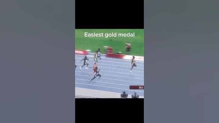 Easiest Gold medal🥇 | song: Anatomy | #athletics #usainbolt #track #shorts