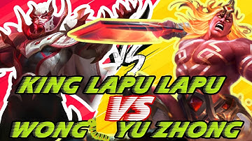 KING LAPU LAPU VS BLACK DRAGON YU ZHONG!!!🤯.WHO WILL WIN????|Mobilelegends bang bang