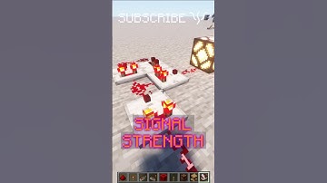 ACTIVATE REDSTONE with a specific SIGNAL STRENGTH! | Redstone with PsiVolt #minecraft #redstone