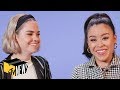 'Good Trouble’ Cast Maia Mitchell & Cierra Ramirez Take Adulting Quiz | MTV News