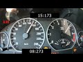 BMW E46 330i acceleration 0-100 0-200 100-200