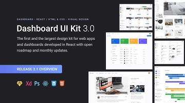 Dashboard UI Kit 3.0 - Release 2.1 Overview