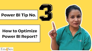 How to Optimize Power BI Report | Clear Cache | Edu4Sure Training (Hindi + English)