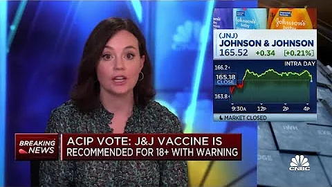 Advisory committee recommends resuming J&J vaccine, but with warning