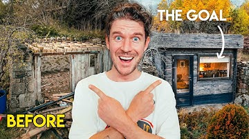 Building my DREAM Cabin in 7 days (Full Tour)