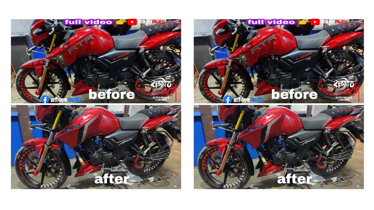 apache rtr 180 stickers kit online