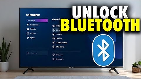 how to unlock bluetooth in samsung tv