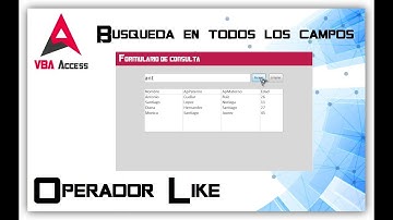 Formulario de consulta | Búsqueda en todos los campos 🎤