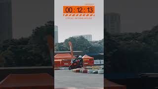 Carving corners with precision! 🔥Here's a hot lap from the #KTMCup S2 Mumbai Selection! #PowerDrift